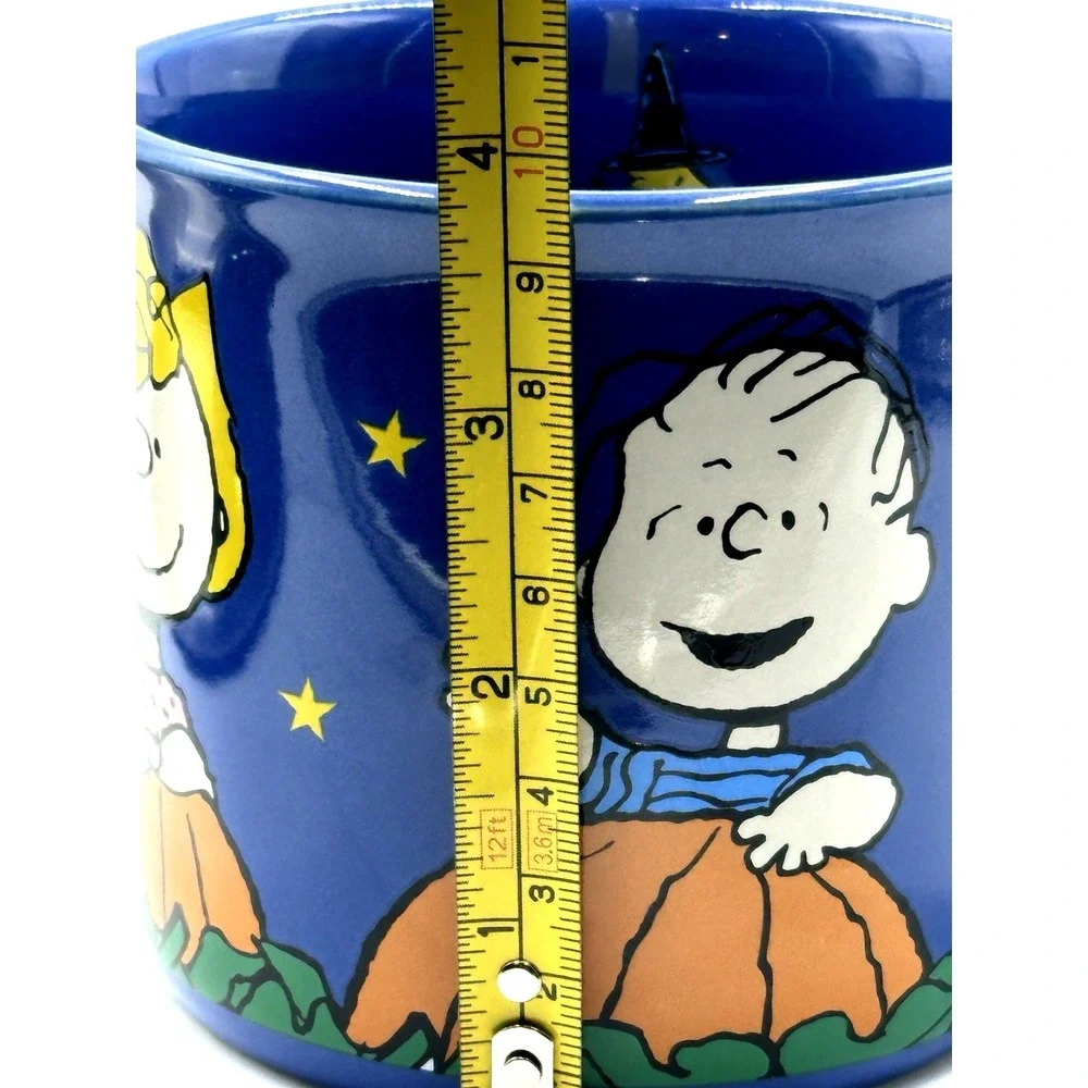 Peanuts Halloween Mug Linus Sally Woodstock Charlie & Snoopy It's the Great Pump